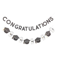 Graduation Banner Class of 2025 | Grad Banner, Graduation Party Ideas,  2025 Grad Banner, Cap and Diploma Congratulations Banner Set