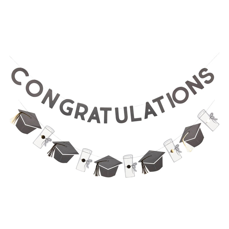 Graduation Banner Class of 2025 | Grad Banner, Graduation Party Ideas,  2025 Grad Banner, Cap and Diploma Congratulations Banner Set