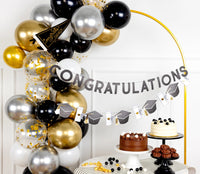Graduation Banner Class of 2025 | Grad Banner, Graduation Party Ideas,  2025 Grad Banner, Cap and Diploma Congratulations Banner Set