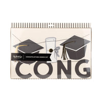 Graduation Banner Class of 2025 | Grad Banner, Graduation Party Ideas,  2025 Grad Banner, Cap and Diploma Congratulations Banner Set