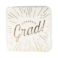 Gold Congrats Grad Paper Cocktail Napkins, 18ct | Graduation Party, Graduation Napkins, Grad Party Decor, Graduation Decor, College Grad