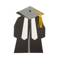 Cap and Gown Shaped Paper Napkin, 24ct | Graduation Party, Graduation Napkins, Grad Party Decor, Graduation Decor, College Grad