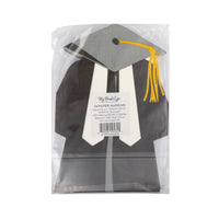 Cap and Gown Shaped Paper Napkin, 24ct | Graduation Party, Graduation Napkins, Grad Party Decor, Graduation Decor, College Grad