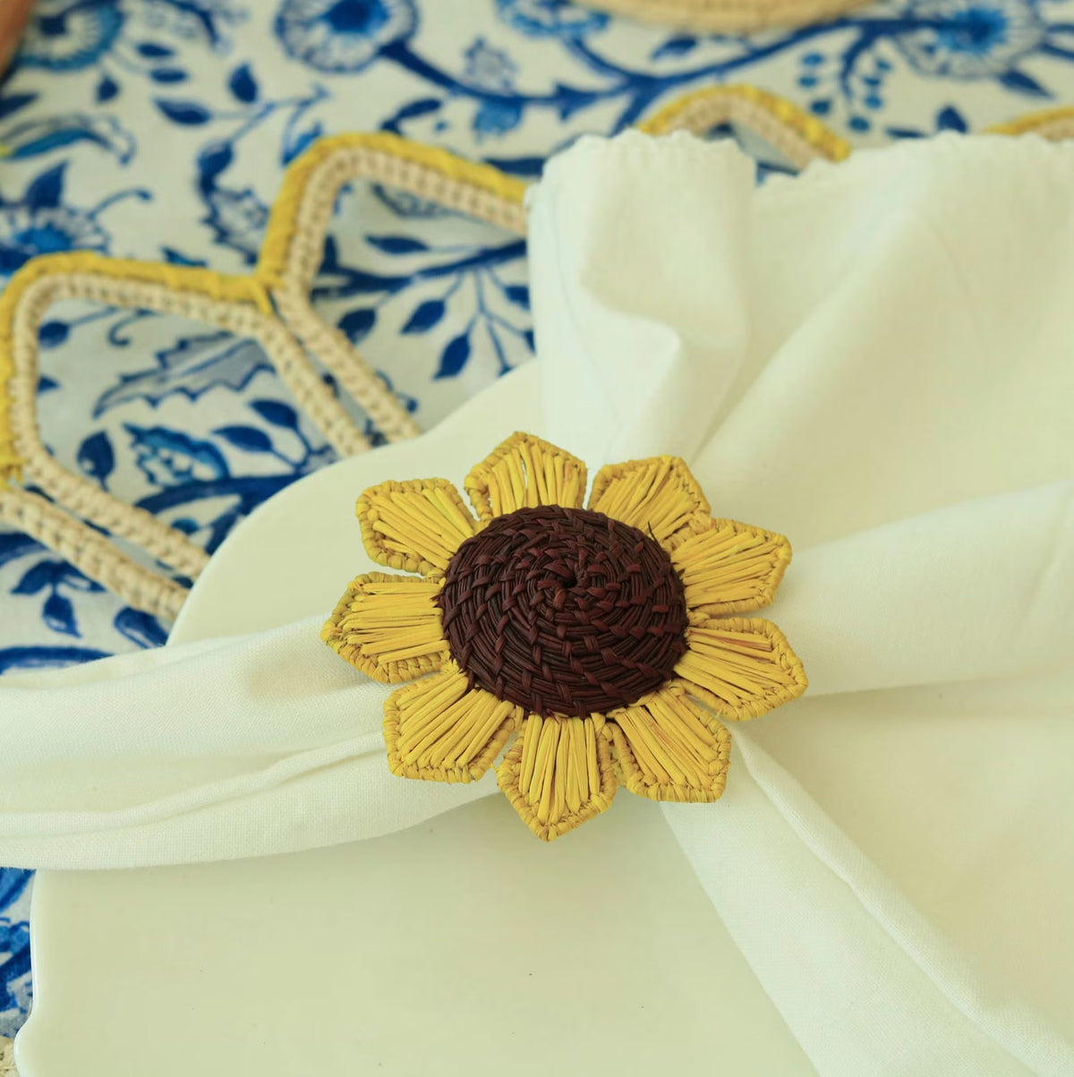 Sunflower Thanksgiving Napkin Rings