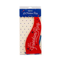 Let Freedom Ring Felt Pennant Banner | July 4th Flag, 4th of July Party, 4th of July Party Decor, Party Wand, 4th of July Gift Basket