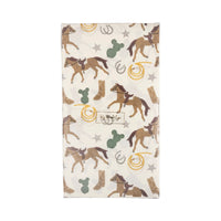 Western Scatter Paper Napkins, 24ct | Wild West Birthday, Western Party Supplies, Cowgirl Baby Shower Cowboy Party Decor, First Rodeo
