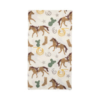 Western Scatter Paper Napkins, 24ct | Wild West Birthday, Western Party Supplies, Cowgirl Baby Shower Cowboy Party Decor, First Rodeo