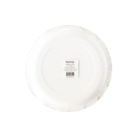 Back of the Brown Toile Thanksgiving Paper Plates