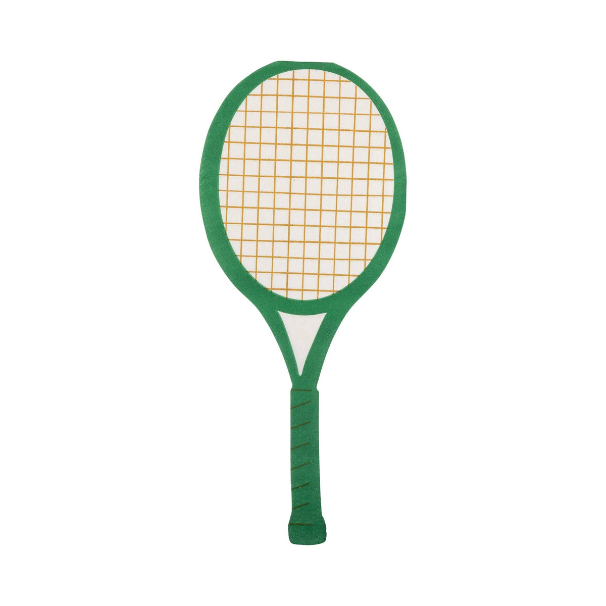 Tennis Racket Napkin Set