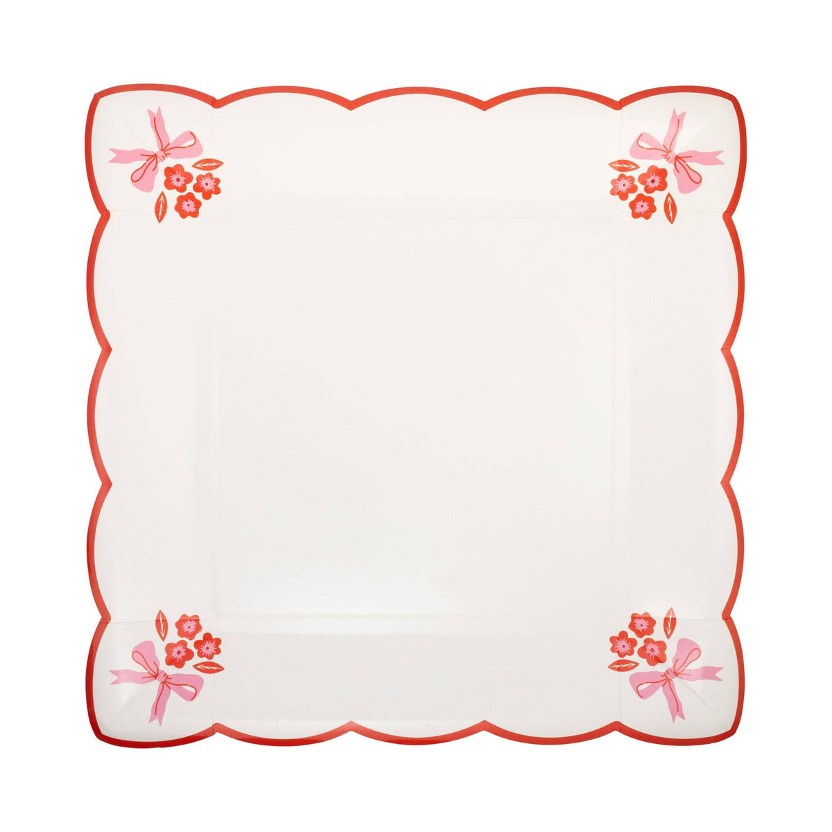 Valentine's Hankie Plate
