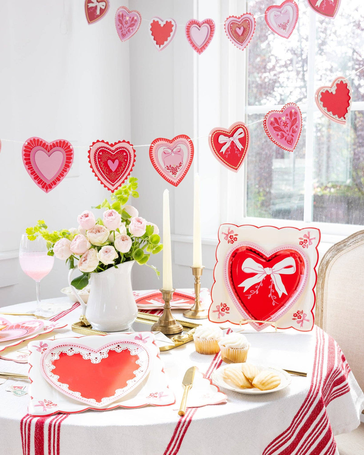 Valentine's Hankie Plate