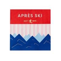 Après Ski Large Winter Napkins