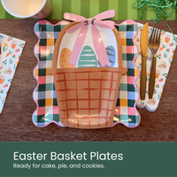 Easter Basket Plates - Moment & Co's Easter Box