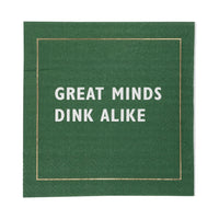 Add some wit to your country club themed party with our pickleball cocktail napkins!