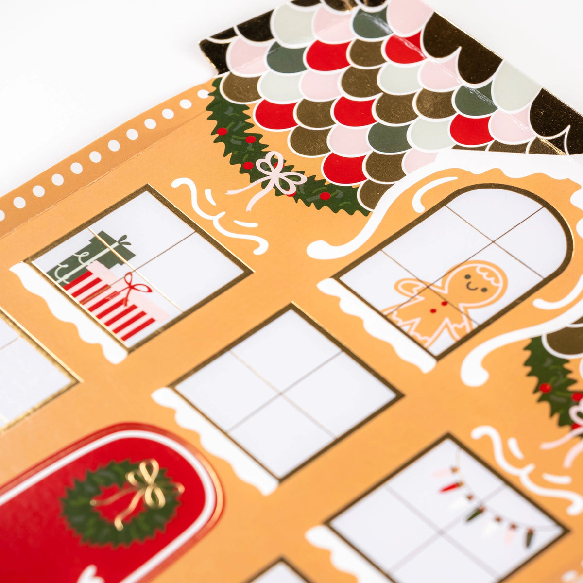 Christmas Gingerbread House Party Plates