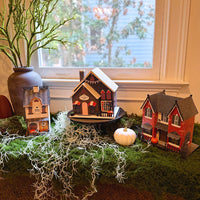 Bootique Witch Shop Light Up Halloween Putz House
