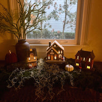 Madame Mystic Putz House Light Up Halloween Village