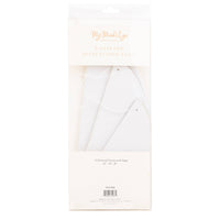 Packaging showing three glittered honeycomb eggs and hanging strings.