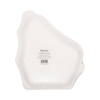 Back view of packaging of horse shaped Lunar New Year paper plate for Year of the Horse celebration