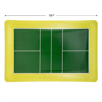 Pickleball Court Plates, Set of 8