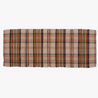 Brown, Orange and Cream Thanksgiving Table Runner.