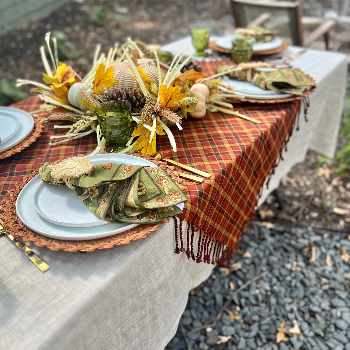Foliage wreaths for fall perfect on your door or as a Thanksgiving centerpiece.