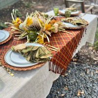 Foliage wreaths for fall perfect on your door or as a Thanksgiving centerpiece.