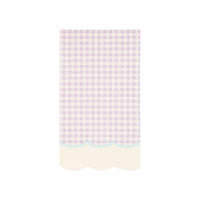 Pastel gingham paper dinner napkins perfect for Easter, baby shower or a first birthday party.