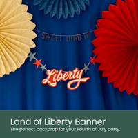 Sweet Land of Liberty Banner - Moment & Co's Fourth of July Holiday Subscription Box