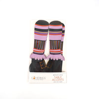 Retail pack of Witch’s Legs Table Accents showing eight pairs in packaging.