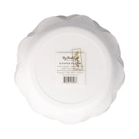 Back of package for Give Thanks 7 inch dessert plates, 8 count