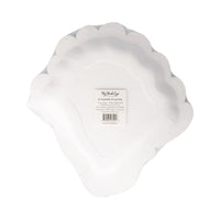 Back of package for turkey shaped paper plates, set of 8