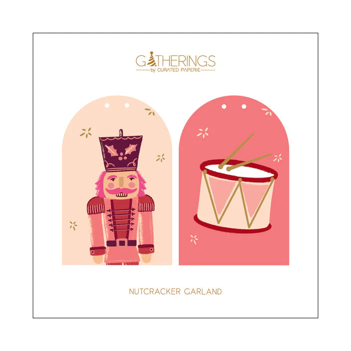 Product card showing two sample tags (Nutcracker and drum)
