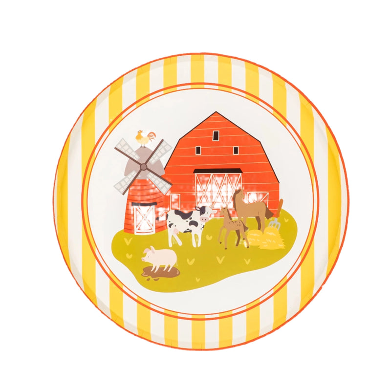 Product cutout: On the Farm Dinner Plate, 10.5-inch.