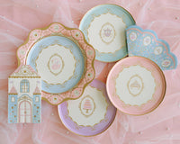 Parisian Princess pastel place settings styled together