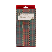 Plaid Christmas paper chain kit in retail packaging with header card