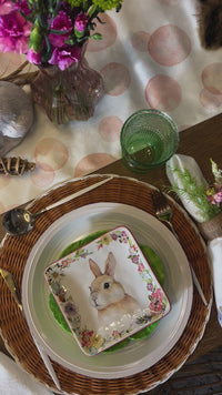 Set of 4 jute napkin rings - perfect for a boho tablescape.