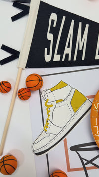 Basketball party supplies collection