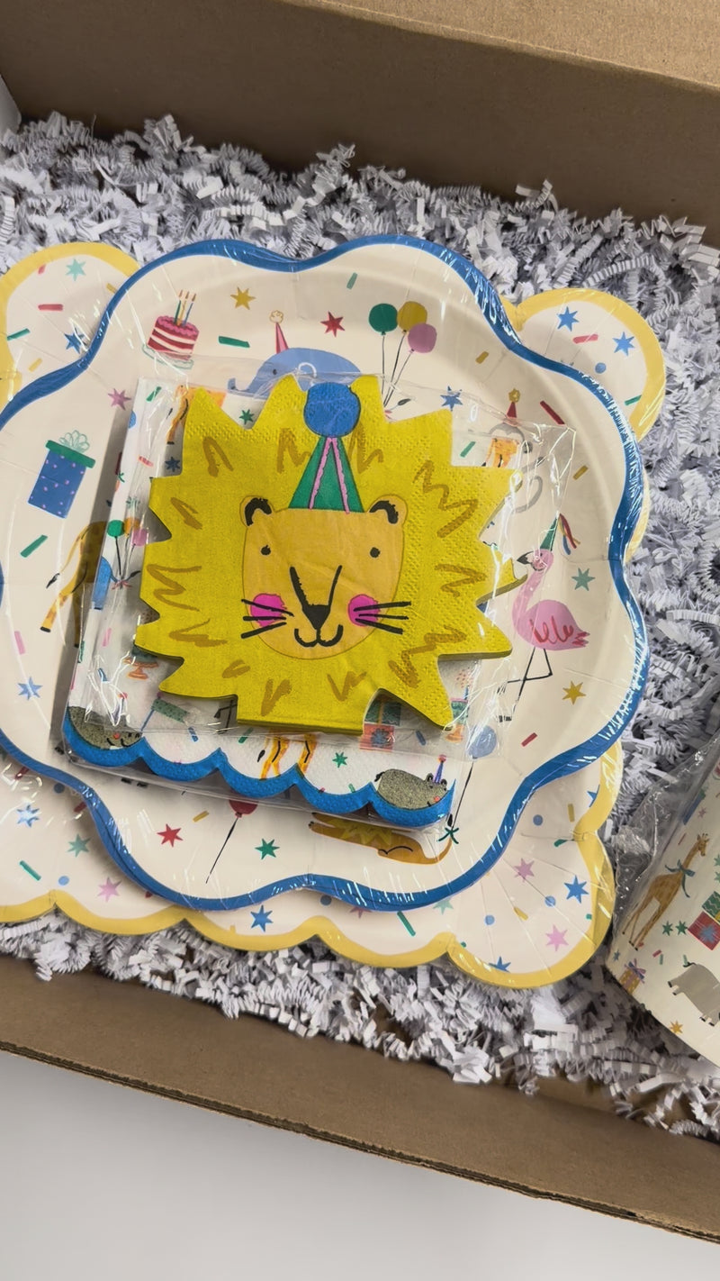 Wild One Birthday Party Supplies Collection