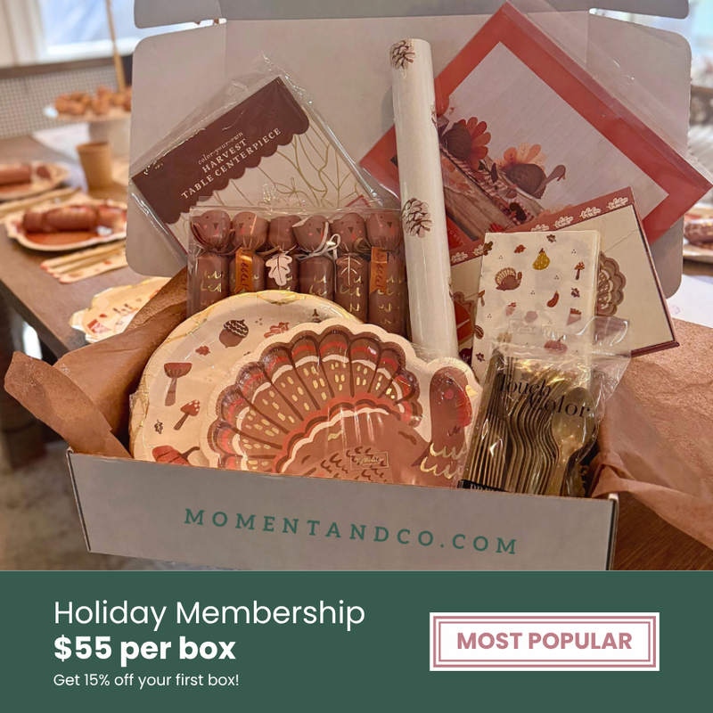 Recurring Holiday Subscription Box Membership - Thanksgiving
