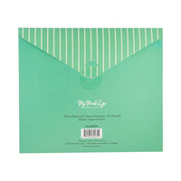 Back of Shamrock Crepe Banner Set packaging with product details