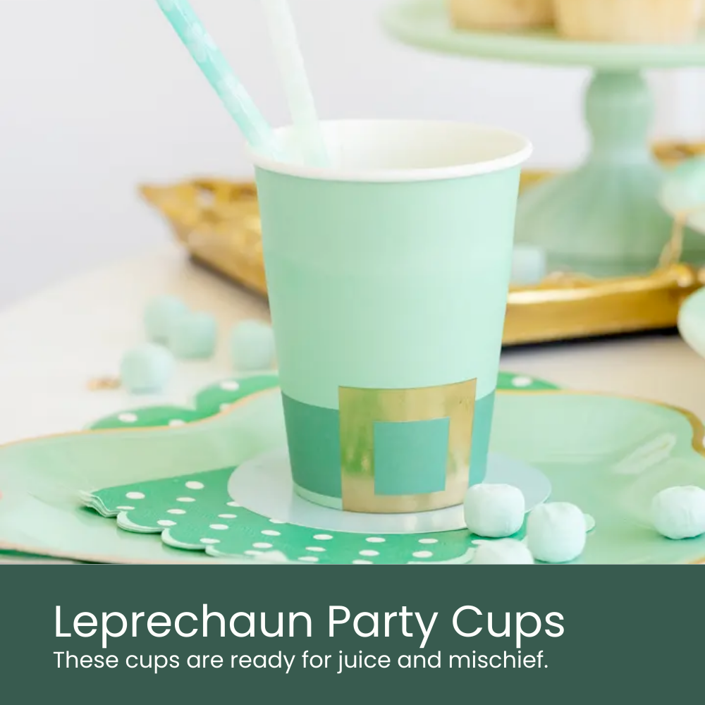 Leprechaun Party Cups - Moment & Co's St. Patrick's Day Box