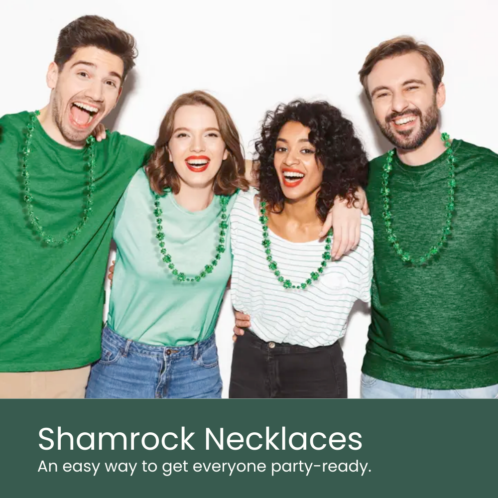 Shamrock Necklaces - Moment & Co's St. Patrick's Day Box